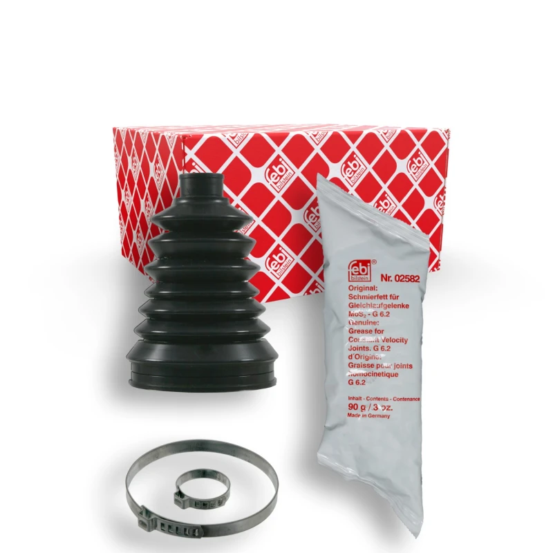 Image of FEBI BILSTEIN 17793 CV Boot Wheel Side, Thermoplast Thermoplast Bellow,drive shaft (194)