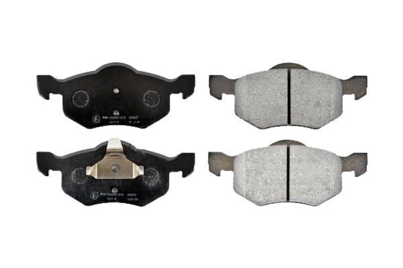 Image of SWAG 50 11 6067 Brake pad set Front Axle, excl. wear warning contact, with anti-squeak plate Brake Pad Set,disc brake (402)