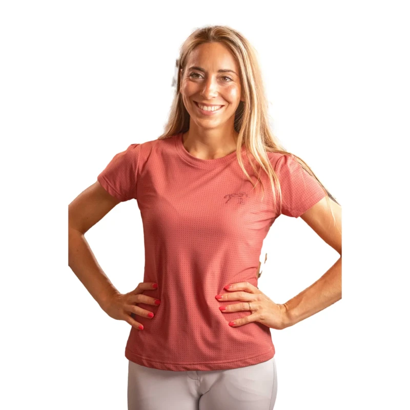 Image of Penelope Womens T-Shirt Penelope Techflo Orange Female S