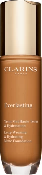 Image of Clarins Everlasting Long-Wearing & Hydrating Matte Foundation 30ml 117N - Hazelnut