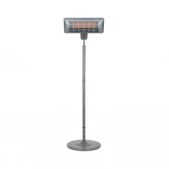 image of La Hacienda Grey Series Standing Outdoor Heater