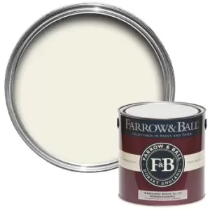 image of Farrow & Ball Modern Eggshell Paint Wimborne White - 2.5L