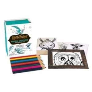 Image of Harry Potter Magical Creatures Coloring Kit