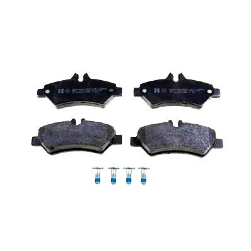 Image of ZIMMERMANN 29190.195.1 Brake pad set Rear Axle, prepared for wear warning indicator, Photo corresponds to scope of supply, with bolts/screws Brake Pa