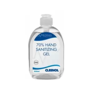 image of 70% Hand Sanitising Gel - 500ml - 077137 - Cleenol