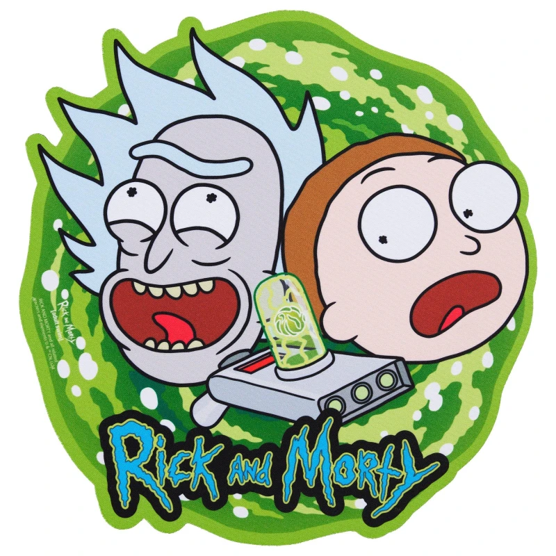 Image of Subsonic Rick and Morty Licensed Gaming Mouse Mat Multi unisex One Size