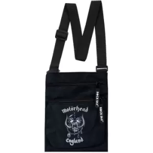 image of Rock Sax MH England Motorhead Crossbody Bag (One Size) (Black/White)