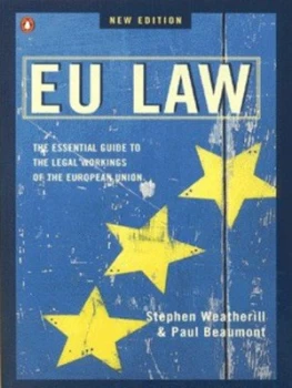 Image of Eu Law by Stephen Weatherill Paperback