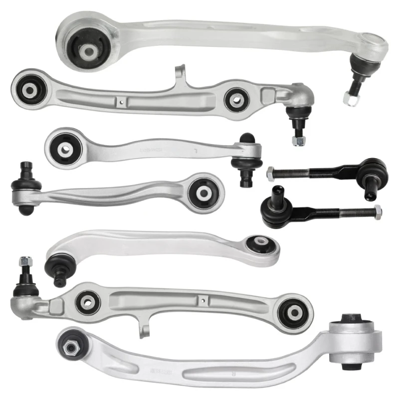 Image of RIDEX 772S0396 Control arm repair kit Front axle both sides, Control Arm Steel, Aluminium Suspension Kit (772)