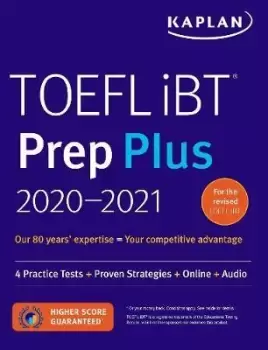 Image of TOEFL iBT Prep Plus 2020-2021 by Kaplan Test Prep