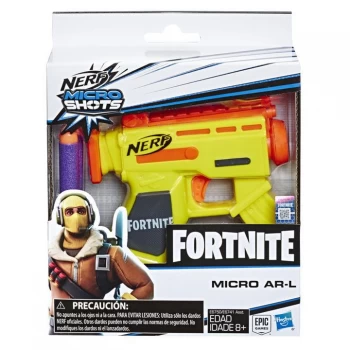 image of Nerf Nerf Micro Shots Fortnite AR-L Blaster - Multi