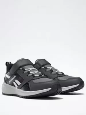 Image of Reebok Road Supreme 2 Alt Shoes, Grey/Black, Size 1