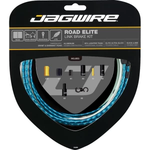 image of Jagwire Road Elite Link Brake Cable Kit Blue JCK704