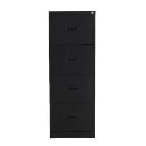 Talos 4 Drawer Filing Cabinet Black KF78770