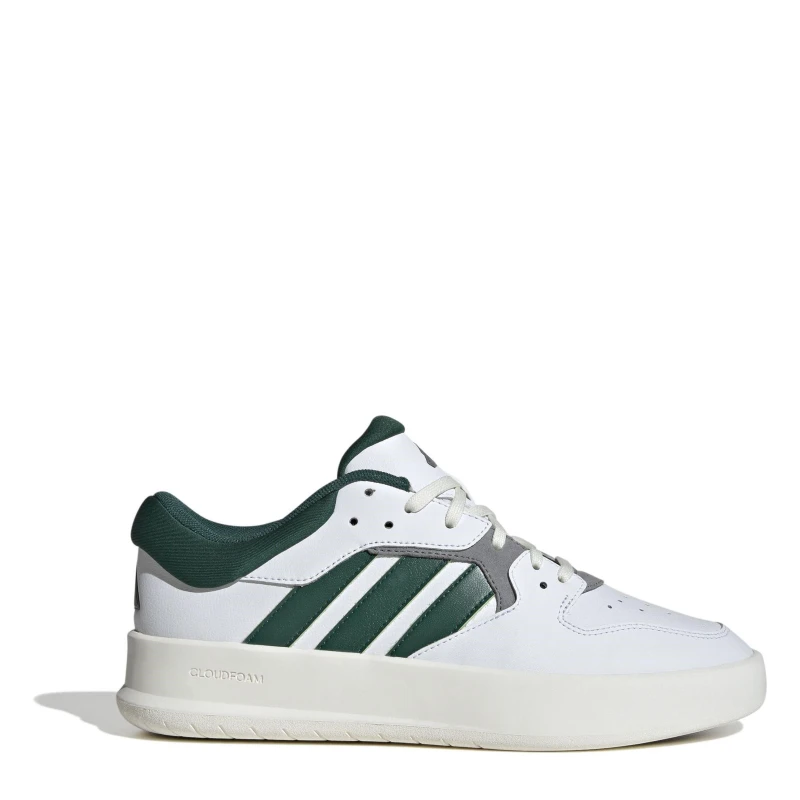 Image of adidas Kids Court Tennis Shoes Ftwr White/Coll male 4 (36.5)