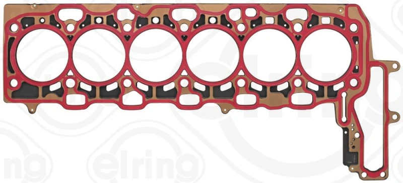 Image of ELRING 473.800 Head Gasket 1,45mm, Multilayer Steel (MLS), Notches/Holes Number: 1 Gasket,cylinder head (318)