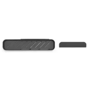 Image of Brabantia MindSet Shower Shelf with Squeegee Dark Grey