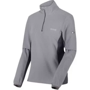 Image of Regatta Highton Half Zip Fleece Top - Grey