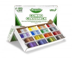 image of Crayon and Marker Classpack Combo