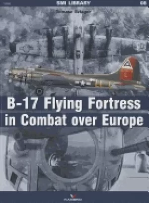 Image of b 17 flying fortress in combat over europe