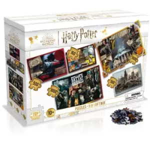 image of 5 in 1 Jigsaw Puzzle - Harry Potter Edition