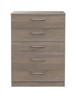 Image of Swift Halton Ready Assembled 5 Drawer Chest