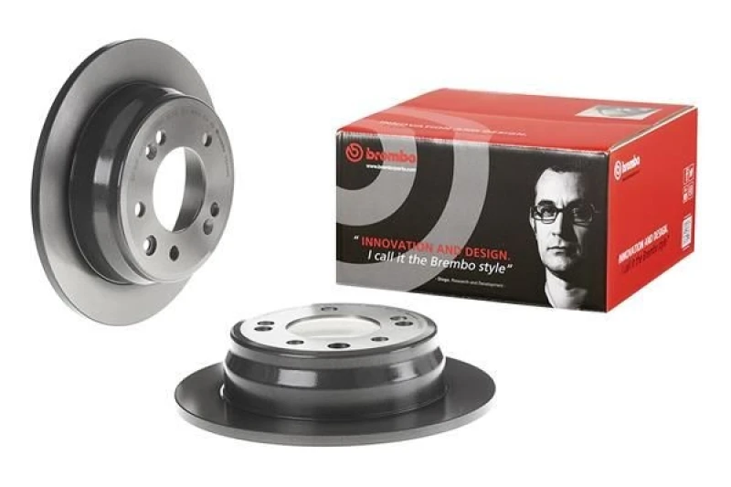 Image of BREMBO Brake disc BREMBO 08.A869.21