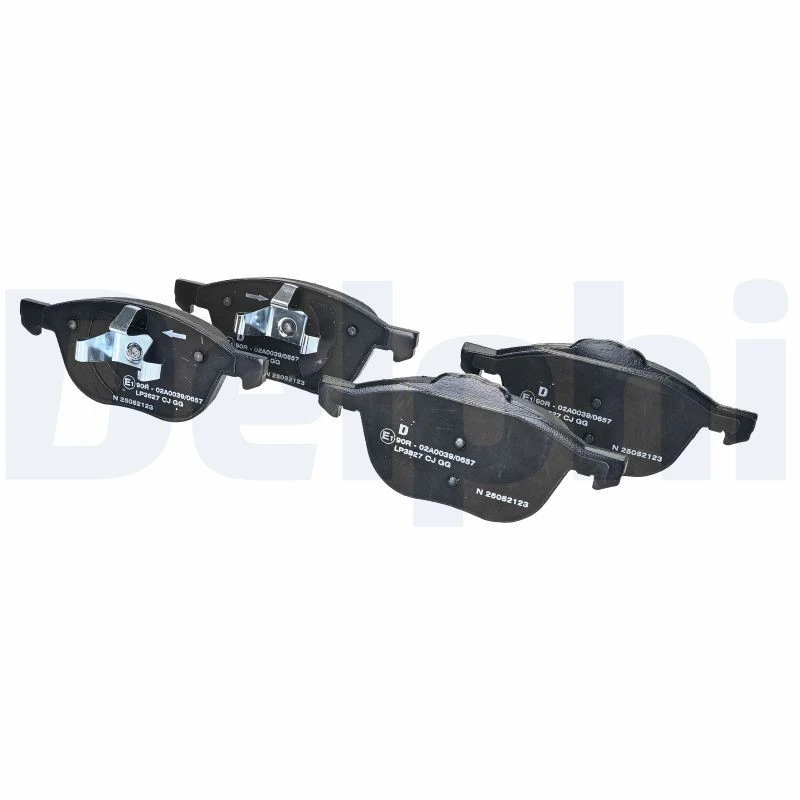 Image of DELPHI Brake pad set DELPHI LP3827