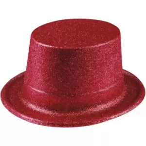 Image of Glitter Hat Fancy Dress (Red)