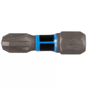 Image of Makita Impact Premier Torsion Pozi Screwdriver Bits PZ3 25mm Pack of 2