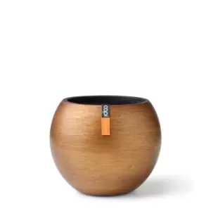 Image of Capi Europe Vase Ball Retro 22X18 Gold Planter Pot