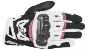 Alpinestars Stella SMX-2 Air Carbon V2 Black White Fuchsia M