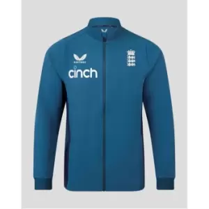Image of Castore England Anthem Jacket Mens - Blue