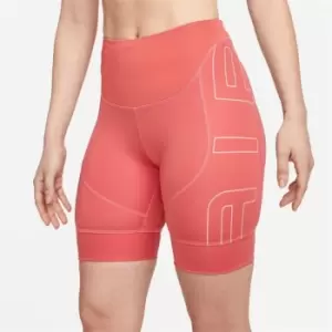 Nike Dri-FIT Air Womens 7 Biker Shorts - Pink