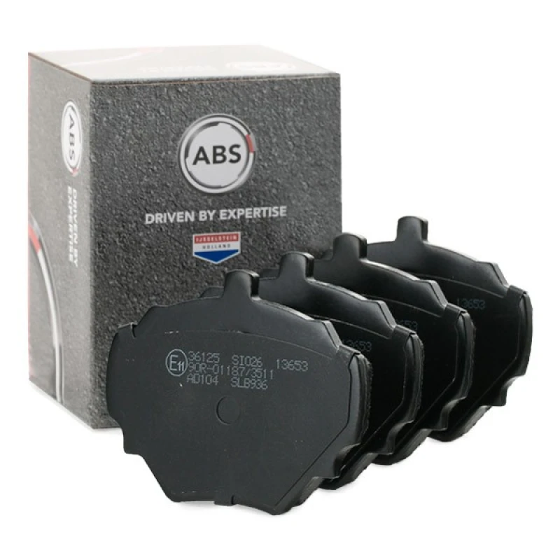 Image of A.B.S. 36125 Brake pad set without integrated wear sensor Brake Pad Set,disc brake (402)