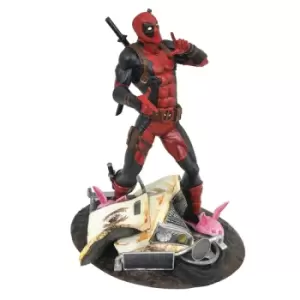 Image of Deadpool Taco Truck Statue