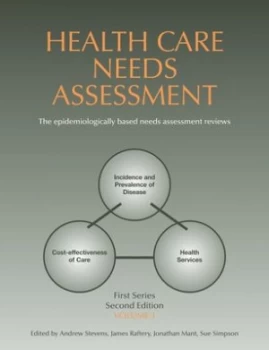 Image of Health Care Needs Assessment by Richard Bryant-Jefferies Hardback