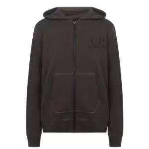 Image of CP COMPANY Boys Goggle Zip Hoodie - Green