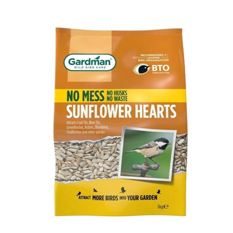 Image of Gardman Gardman Sunflower Hearts 1kg