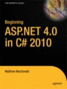Image of Beginning Asp.Net 4 in C Hash 2010 by Matthew Macdonald Book