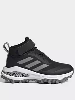 Image of Adidas Kids Fortarun Atr, Black/Grey, Size 11