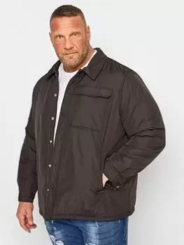 Image of BadRhino Bad Rhino Button Up Jacket Black, Size 2XL, Men