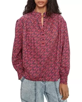 image of ba & sh Freja Printed Top