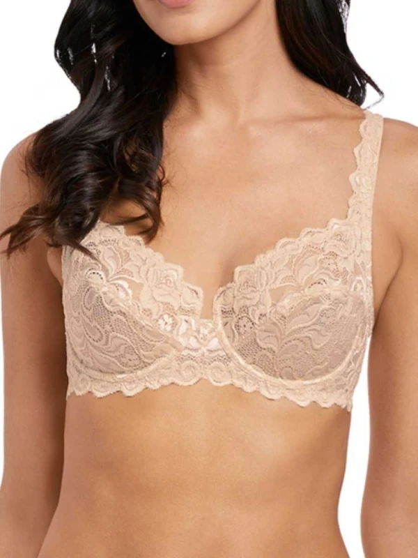 Image of Wacoal Womens underwired bra Wacoal Eglantine Beige Female 85C