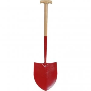 image of Faithfull Solid Socket Shovel Round