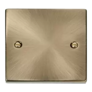 Image of Click Scolmore Deco 1 Gang Blank Plate - VPAB060