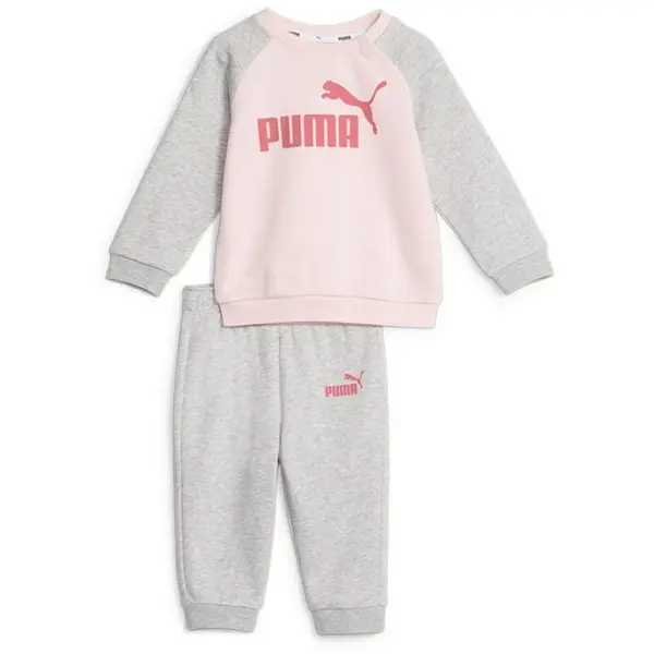 Puma ESS Crew Jogger FL - Pink 9 - 12 Months