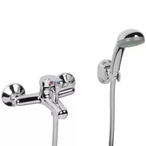 Image of Wall Mounted Bath Shower Mixer - Alfa Range
