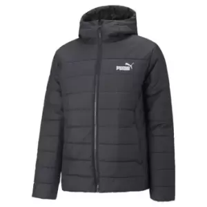 image of Puma Hooded Padded Jacket - Black