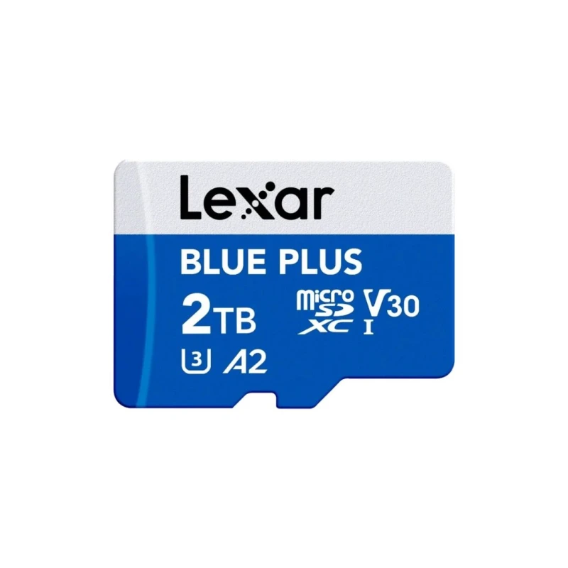 Image of Lexar 256GB Lexar Blue Plus 633x microSDXC UHS-I
